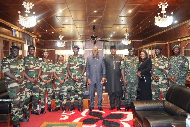 Chief of General Staff of The Senegalese Armed Forces Pays Courtesy ...