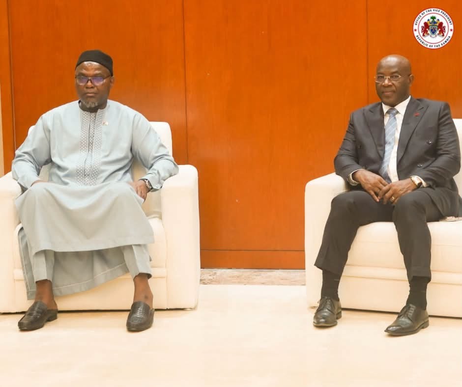 VP JALLOW LANDS IN LUANDA FOR AU EXTRAORDINARY SUMMIT